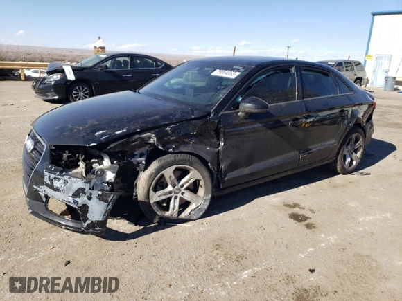 2018 Audi A3 Sedan Premium with VIN WAUAUGFF4J1080439, listed as a Copart auction lot 79664063 with 62,201 mi miles. Bid and sale history available at carsss.com. Image 1.
