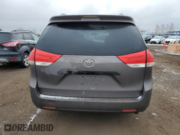 2011 Toyota Sienna with VIN 5TDZK3DC9BS108091, listed as a Copart auction lot 49172735 with 398,819 mi miles and Salvage Title. Bid and sale history available at carsss.com. Image 6.