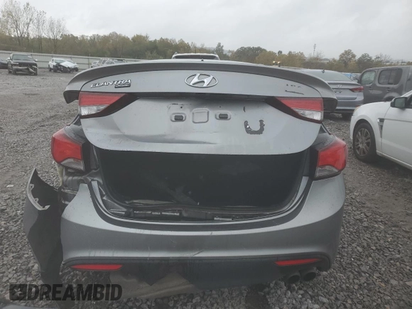 2014 Hyundai Elantra Coupe with VIN KMHDH6AH4EU029370, listed as a Copart auction lot 79304904 with 117,137 mi miles and Salvage Title. Bid and sale history available at carsss.com. Image 6.