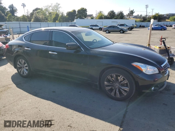 2011 Infiniti M with VIN JN1AY1AP3BM520061, listed as a Copart auction lot 54050005 with 254,514 mi miles and Clean Title. Bid and sale history available at carsss.com. Image 4.