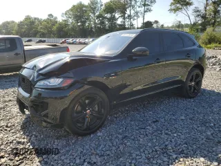 2019 Jaguar F-Pace 25t R-Sport with VIN SADCL2FX5KA609736, listed as a Copart auction lot 68117874 with 56,183 mi miles and Salvage Title. Bid and sale history available at DreamBid. Image 1.