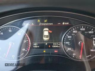 2012 Audi A6 3.0T Prestige with VIN WAUHGAFC4CN102086, listed as a Copart auction lot 79493634 with 139,540 mi miles and Salvage Title. Bid and sale history available at carsss.com. Image 9.