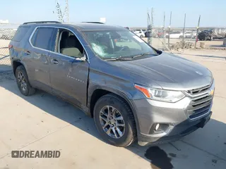 2020 Chevrolet Traverse LT Cloth with VIN 1GNEVMKW3LJ192276, listed as a IAAI auction lot 41537557 with 114,740 mi miles and . Bid and sale history available at DreamBid. Image 1.