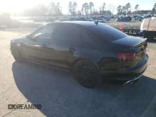 2018 Audi S4 Premium Plus with VIN WAUB4AF41JA097036, listed as a Copart auction lot 84469644 with 68,468 mi miles and Salvage Title. Bid and sale history available at carsss.com. Image 2.