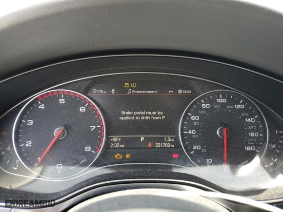 2013 Audi A6 3.0T Premium Plus with VIN WAUGGAFC4DN029105, listed as a Copart auction lot 53358765 with 221,702 mi miles and Clean Title. Bid and sale history available at carsss.com. Image 9.