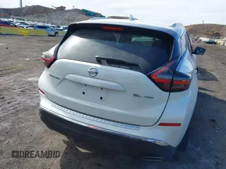 2021 Nissan Murano SL with VIN 5N1AZ2CSXMC146599, listed as a IAAI auction lot 41556475 with 40,113 mi miles and . Bid and sale history available at carsss.com. Image 16.