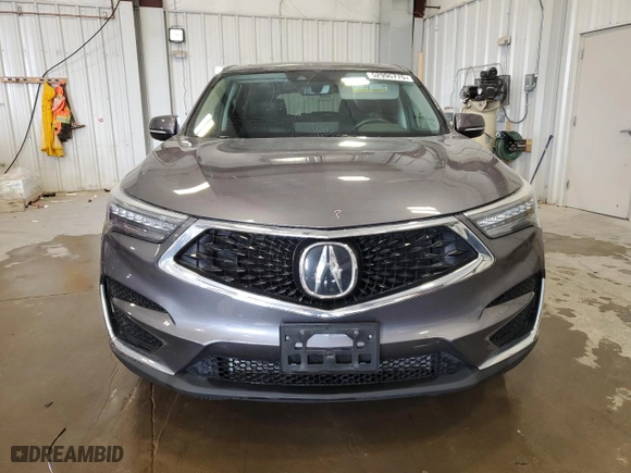 2019 Acura RDX w/Technology Pkg with VIN 5J8TC2H57KL013945, listed as a Copart auction lot 52996775 with 92,136 mi miles and Salvage Title. Bid and sale history available at carsss.com. Image 5.