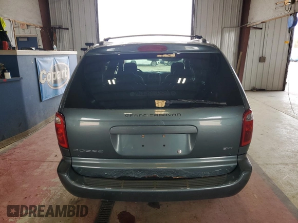 2007 Dodge Grand Caravan SXT with VIN 2D4GP44L97R180393, listed as a Copart auction lot 54700215 with 71,641 mi miles and Clean Title. Bid and sale history available at DreamBid. Image 6.