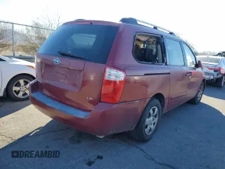 2008 Kia Sedona LX with VIN KNDMB233086248352, listed as a Copart auction lot 84154874 with 225,708 mi miles and Clean Title. Bid and sale history available at carsss.com. Image 3.