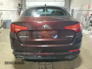 2013 Kia Optima EX with VIN 5XXGN4A7XDG186170, listed as a Copart auction lot 56256065 with 112,866 mi miles and Clean title. Bid and sale history available at DreamBid. Image 6.