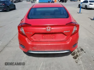 2020 Honda Civic Sedan LX with VIN 2HGFC2F69LH566510, listed as a Copart auction lot 49608665 with 93,648 mi miles and Salvage Title. Bid and sale history available at carsss.com. Image 6.