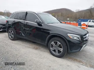 2019 Mercedes-Benz GLC with VIN WDC0G4KB5KV177810, listed as a IAAI auction lot 41945816 with 49,112 mi miles. Bid and sale history available at carsss.com. Image 1.
