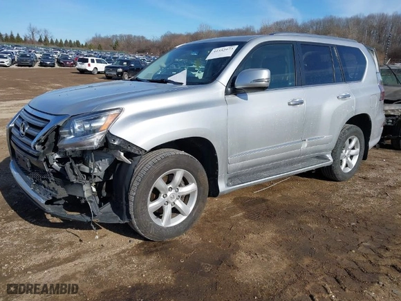 2019 Lexus GX with VIN JTJBM7FX5K5227620, listed as a IAAI auction lot 41552973 with 84,339 mi miles. Bid and sale history available at carsss.com. Image 2.