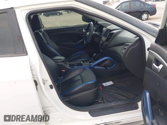 2013 Hyundai Veloster Turbo with VIN KMHTC6AE5DU104074, listed as a IAAI auction lot 42225574 with 172,836 mi miles and . Bid and sale history available at DreamBid. Image 5.