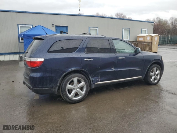 2012 Dodge Durango Citadel with VIN 1C4SDJET3CC282918, listed as a Copart auction lot 51588995 with 207,999 mi miles and Salvage Title. Bid and sale history available at carsss.com. Image 3.