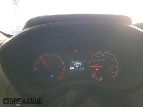 2017 Subaru Impreza с VIN 4S3GTAA66H3740578, выставлен на аукционе Copart как лот 88152315 с пробегом 94 352 миль миль и Списание • Salvage title. История ставок и продаж доступна на DreamBid. Изображение 9.