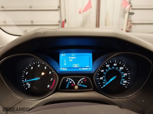 2014 Ford Focus SE with VIN 1FADP3K2XEL247552, listed as a IAAI auction lot 41815558 with 89,094 mi miles. Bid and sale history available at carsss.com. Image 7.