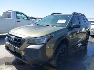 2025 Subaru Outback Wilderness с VIN 4S4BTGUD9S3134301, выставлен на аукционе IAAI как лот 41711750 с пробегом 7 412 миль миль и . История ставок и продаж доступна на DreamBid. Изображение 2.