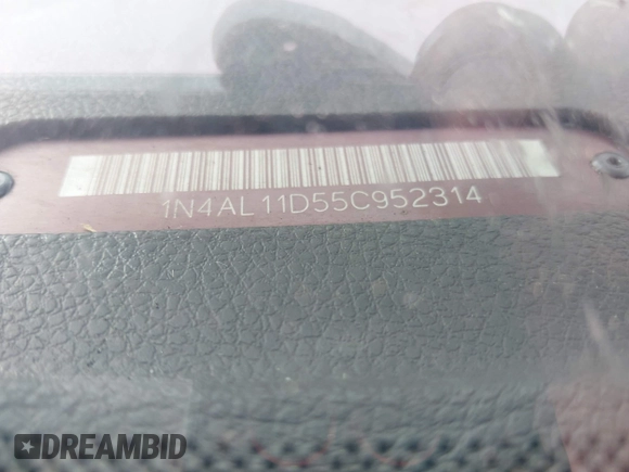 2005 Nissan Altima 2.5 z VIN 1N4AL11D55C952314, wystawiony jako IAAI lot #42261173 z przebiegiem Nie podano mil oraz . Historia ofert i sprzedaży dostępna na DreamBid. Obrazek 11.