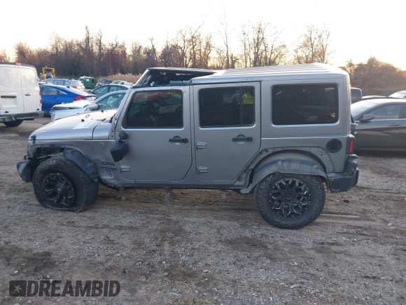 2018 Jeep Wrangler JK Unlimited Sport S with VIN 1C4BJWDG5JL862100, listed as a IAAI auction lot 40986228 with 1 mi miles. Bid and sale history available at carsss.com. Image 15.