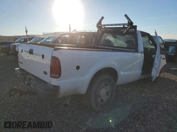 2005 Ford F-350 with VIN 1FTWF30595EA76199, listed as a Copart auction lot 39603134 with Not provided miles and Salvage title. Bid and sale history available at DreamBid. Image 3.