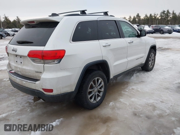 2014 Jeep Grand Cherokee Limited with VIN 1C4RJFBG7EC497622, listed as a IAAI auction lot 41667930 with 147,876 mi miles and . Bid and sale history available at DreamBid. Image 4.