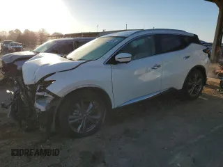 2020 Nissan Murano Platinum with VIN 5N1AZ2DS3LN150088, listed as a Copart auction lot 48698545 with 47,388 mi miles and Salvage title. Bid and sale history available at DreamBid. Image 1.