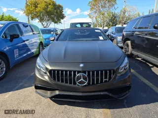 2017 Mercedes-Benz S-Class AMG S 63 with VIN WDDXK7JB5HA019589, listed as a Copart auction lot 51543625 with 30,045 mi miles and Salvage Title. Bid and sale history available at carsss.com. Image 5.