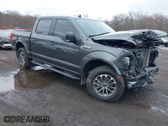 2020 Ford F-150 XL with VIN 1FTEW1E47LKF31050, listed as a IAAI auction lot 41812089 with 42,680 mi miles. Bid and sale history available at carsss.com. Image 1.