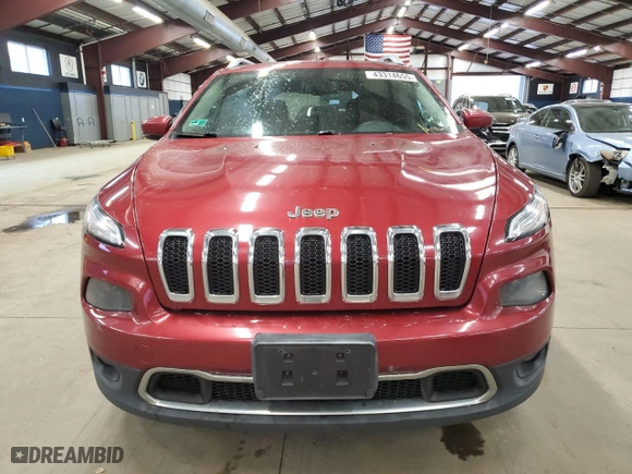 2014 Jeep Cherokee Limited with VIN 1C4PJMDS5EW215733, listed as a Copart auction lot 43314655 with 191,919 mi miles and Clean Title. Bid and sale history available at carsss.com. Image 5.