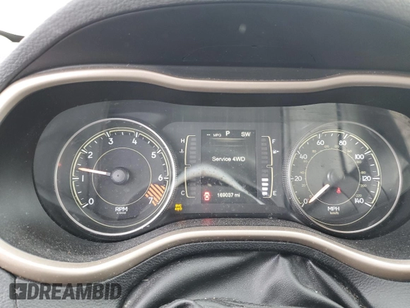 2014 Jeep Cherokee Altitude with VIN 1C4PJMCB9EW286936, listed as a Copart auction lot 48347905 with 169,037 mi miles and Non Repairable. Bid and sale history available at DreamBid. Image 9.
