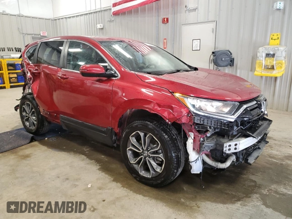 2020 Honda CR-V EX with VIN 5J6RW2H52LA006943, listed as a Copart auction lot 51095285 with 73,380 mi miles and Salvage Title. Bid and sale history available at carsss.com. Image 4.
