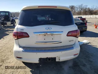 2017 Infiniti QX80 z VIN JN8AZ2NF0H9640689, wystawiony jako Copart lot #41793585 z przebiegiem 176 473 mil mil oraz Szkoda całkowita • Salvage title. Historia ofert i sprzedaży dostępna na DreamBid. Obrazek 6.