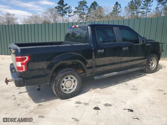 2018 Ford F-150 XL with VIN 1FTEW1E50JFB05814, listed as a Copart auction lot 49140085 with 125,589 mi miles and Clean Title. Bid and sale history available at carsss.com. Image 3.