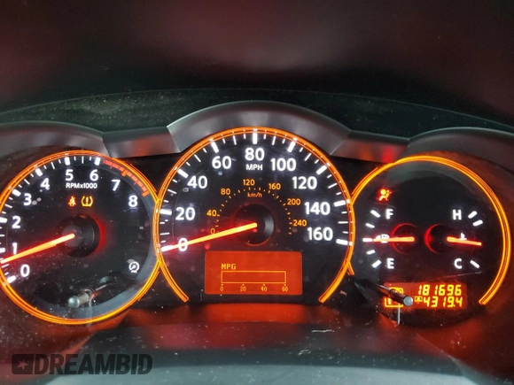 2008 Nissan Altima 2.5 SL with VIN 1N4AL21EX8N548514, listed as a Copart auction lot 49240905 with 181,696 mi miles and Salvage Title. Bid and sale history available at carsss.com. Image 9.
