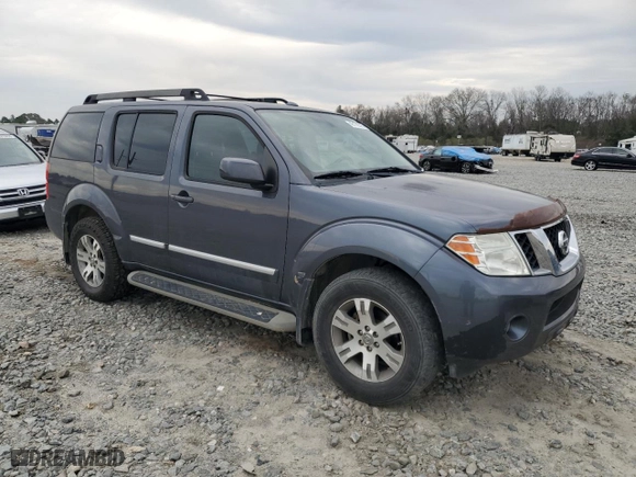 2012 Nissan Pathfinder LE with VIN 5N1AR1NN8CC601529, listed as a Copart auction lot 45178315 with 212,392 mi miles and Salvage Title. Bid and sale history available at carsss.com. Image 4.