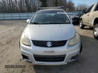 2007 Suzuki SX4 with VIN JS2YB413775101553, listed as a Copart auction lot 86815574 with 184,809 mi miles and Salvage Title. Bid and sale history available at carsss.com. Image 5.