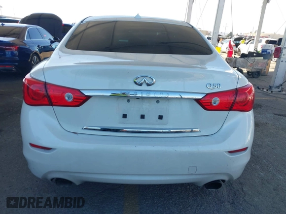 2017 Infiniti Q50 Signature Edition with VIN JN1EV7AP7HM743919, listed as a IAAI auction lot 41664683 with 86,460 mi miles and . Bid and sale history available at DreamBid. Image 16.