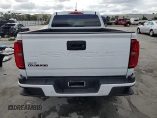2021 Chevrolet Colorado 2WD LT with VIN 1GCHSCEA9M1297298, listed as a Copart auction lot 52123565 with 40,683 mi miles and Non Repairable. Bid and sale history available at carsss.com. Image 6.