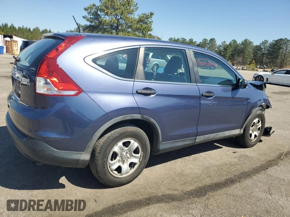 2014 Honda CR-V LX with VIN 2HKRM3H34EH537038, listed as a Copart auction lot 48542305 with 195,398 mi miles and Salvage Title. Bid and sale history available at carsss.com. Image 3.