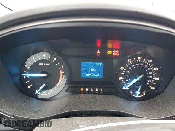 2017 Ford Fusion S with VIN 3FA6P0G74HR212569, listed as a Copart auction lot 84937744 with 102,584 mi miles and Salvage Title. Bid and sale history available at carsss.com. Image 9.