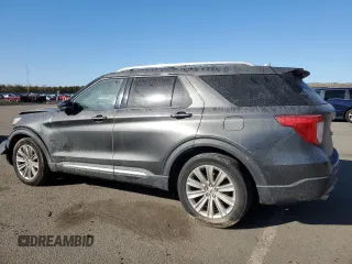 2020 Ford Explorer Limited with VIN 1FMSK8FH5LGA21593, listed as a Copart auction lot 44259645 with 51,693 mi miles and Salvage Title. Bid and sale history available at carsss.com. Image 2.
