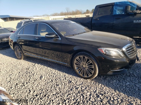 2015 Mercedes-Benz S-Class S 550 with VIN WDDUG8CB7FA131377, listed as a Copart auction lot 47277835 with 109,131 mi miles and Salvage Title. Bid and sale history available at carsss.com. Image 4.
