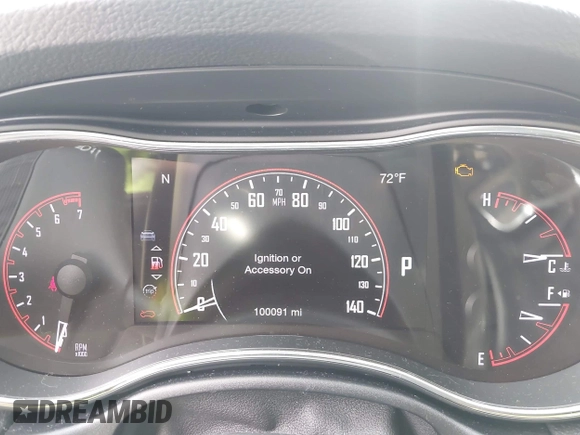 2016 Dodge Durango Limited with VIN 1C4RDHDG9GC480372, listed as a IAAI auction lot 42022764 with 100,091 mi miles and . Bid and sale history available at DreamBid. Image 7.