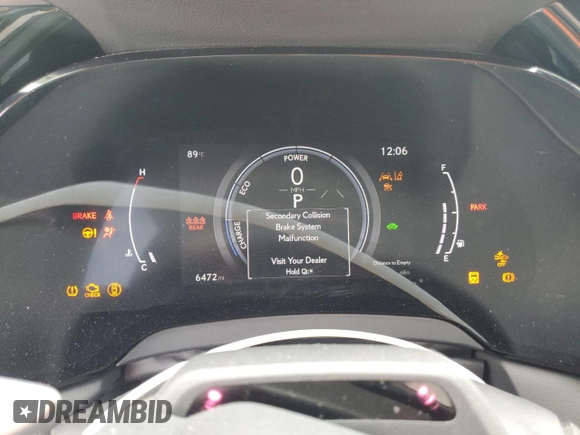 2023 Lexus RX with VIN 2T2BBMCA2PC017232, listed as a Copart auction lot 64360414 with 6,472 mi miles and Salvage Title. Bid and sale history available at carsss.com. Image 9.