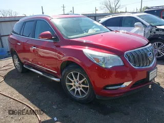 2014 Buick Enclave Leather with VIN 5GAKRBKDXEJ315434, listed as a IAAI auction lot 41971215 with 112,574 mi miles and . Bid and sale history available at carsss.com. Image 1.