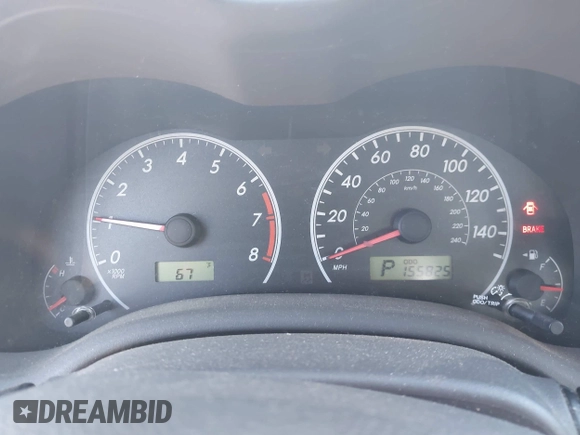2010 Toyota Corolla with VIN 1NXBU4EE3AZ382216, listed as a IAAI auction lot 42784633 with 155,825 mi miles and . Bid and sale history available at DreamBid. Image 7.