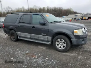 2007 Ford Expedition Max XLT with VIN 1FMFK16537LA26786, listed as a Copart auction lot 51848375 with 135,977 mi miles and Clean title. Bid and sale history available at DreamBid. Image 4.