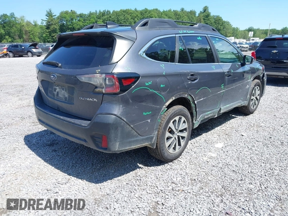 2020 Subaru Outback Premium with VIN 4S4BTAEC6L3230519, listed as a IAAI auction lot 42636958 with 131,874 mi miles and . Bid and sale history available at DreamBid. Image 4.