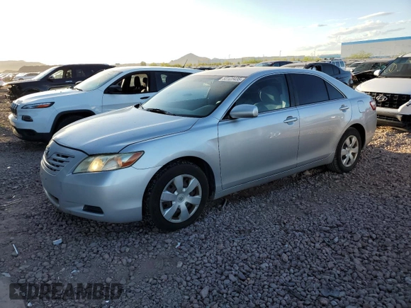 2009 Toyota Camry with VIN 4T1BE46K09U270034, listed as a Copart auction lot 53123435 with 207,207 mi miles and Salvage Title. Bid and sale history available at DreamBid. Image 1.